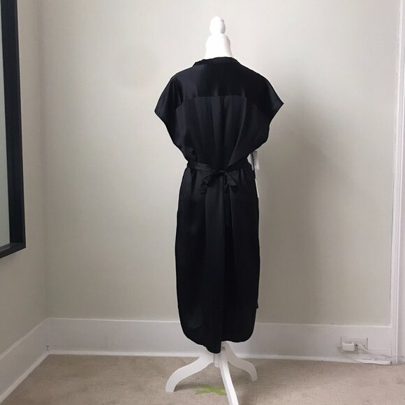 Aritzia Babaton Deligate Silk Dress | Black | Size S | BNWT - Picture 9 of 15